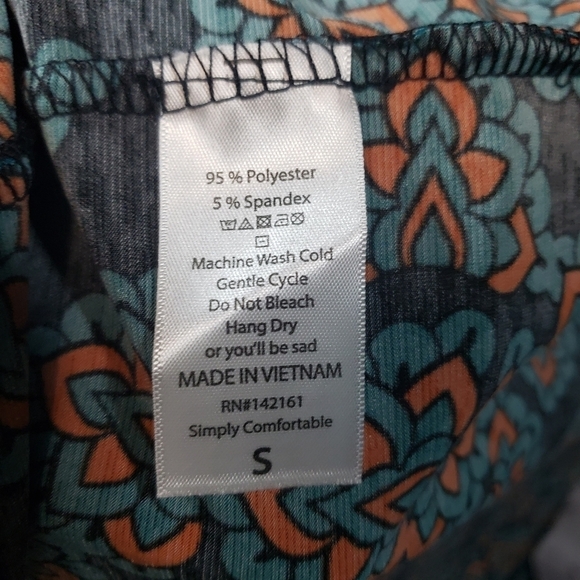 LULAROE Shirley Kimono Duster Size S - Picture 8 of 8